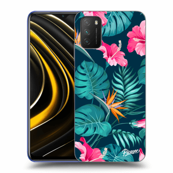 Etui na Xiaomi Poco M3 - Pink Monstera