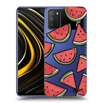 Picasee silikonowe przeźroczyste etui na Xiaomi Poco M3 - Melone