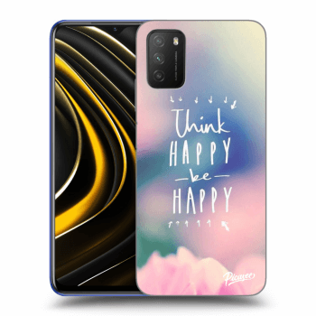 Etui na Xiaomi Poco M3 - Think happy be happy