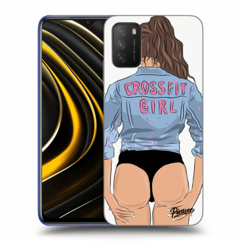 Picasee ULTIMATE CASE pro Xiaomi Poco M3 - Crossfit girl - nickynellow