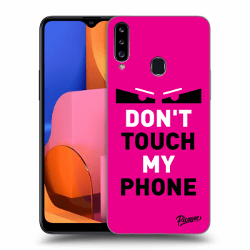 Etui na Samsung Galaxy A20s - Shadow Eye - Pink
