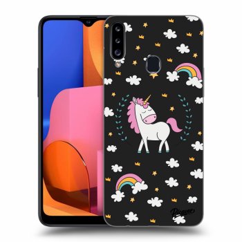 Etui na Samsung Galaxy A20s - Unicorn star heaven