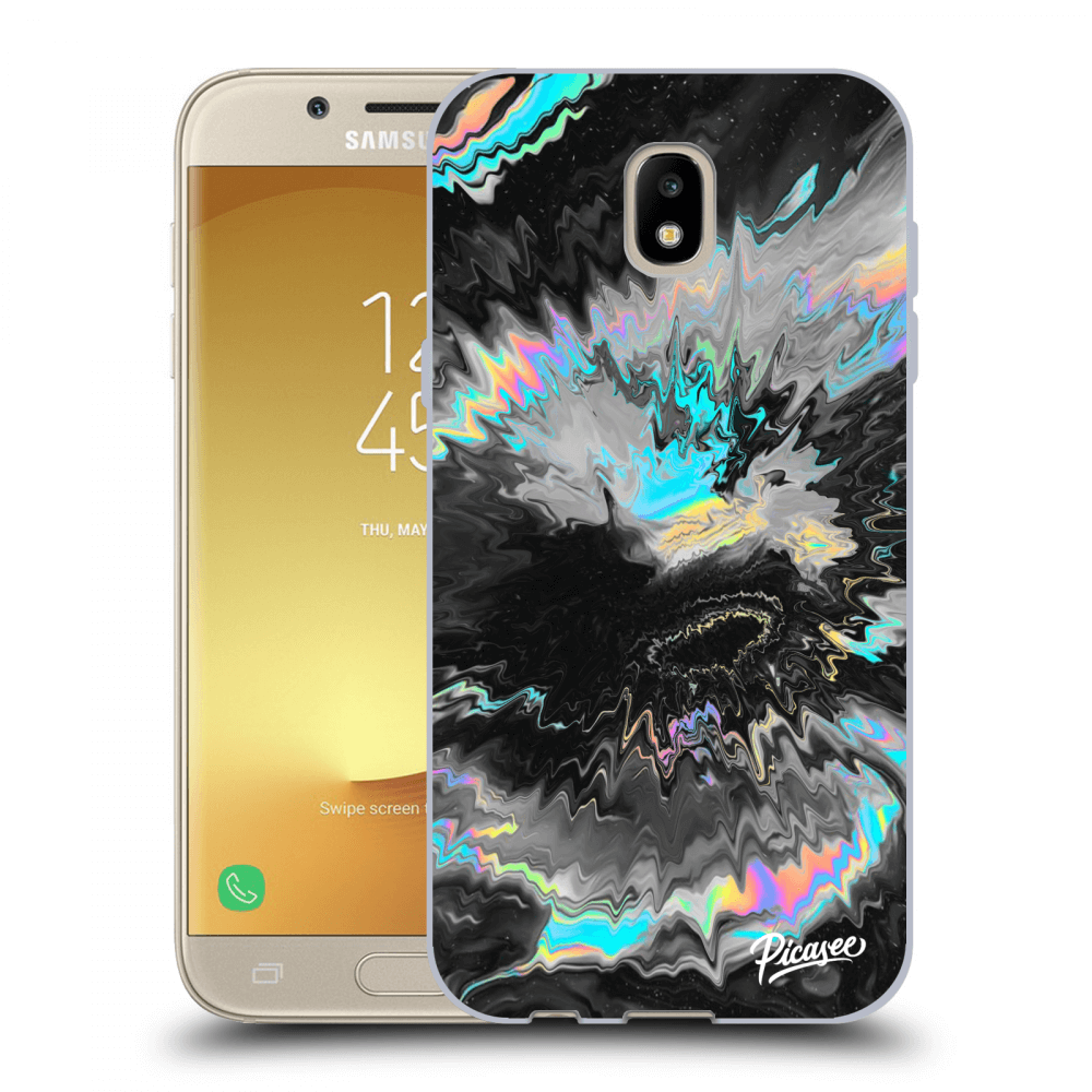 Picasee silikonowe czarne etui na Samsung Galaxy J5 2017 J530F - Magnetic