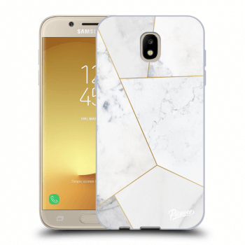 Etui na Samsung Galaxy J5 2017 J530F - White tile