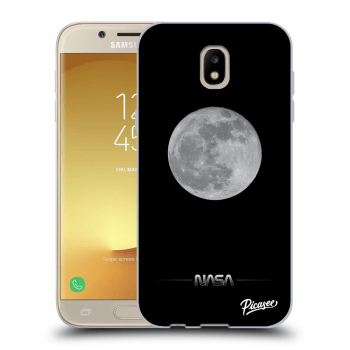 Picasee silikonowe czarne etui na Samsung Galaxy J5 2017 J530F - Moon Minimal