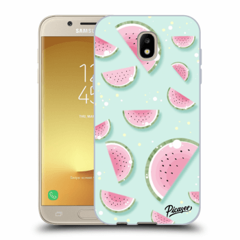 Picasee silikonowe przeźroczyste etui na Samsung Galaxy J5 2017 J530F - Watermelon 2
