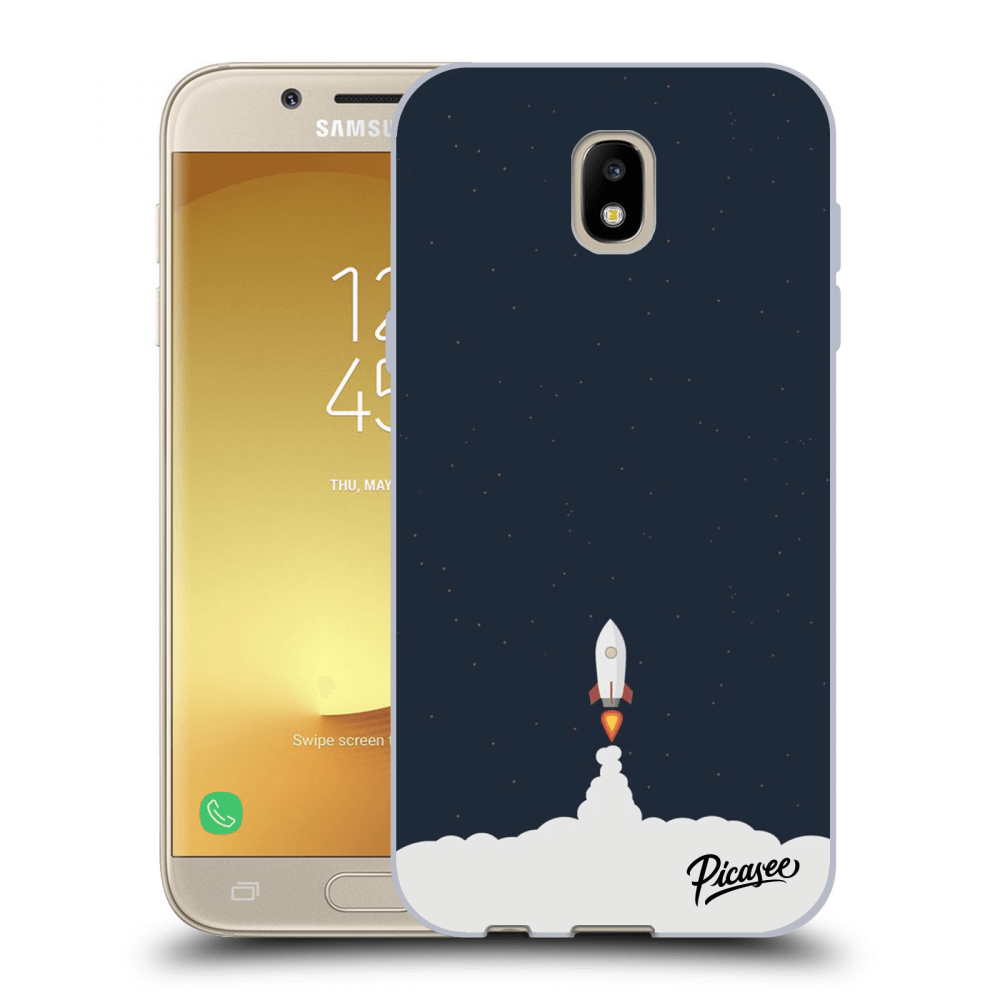 Picasee silikonowe przeźroczyste etui na Samsung Galaxy J5 2017 J530F - Astronaut 2