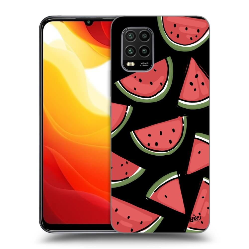 Picasee silikonowe czarne etui na Xiaomi Mi 10 Lite - Melone