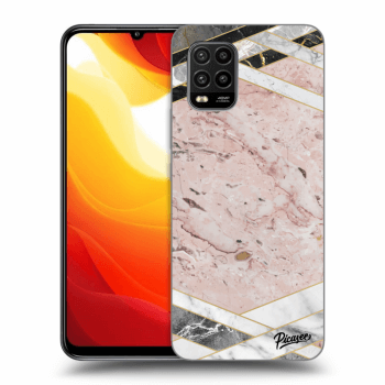 Etui na Xiaomi Mi 10 Lite - Pink geometry