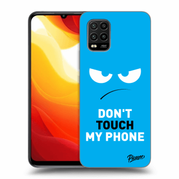 Etui na Xiaomi Mi 10 Lite - Angry Eyes - Blue