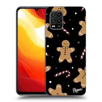 Picasee silikonowe czarne etui na Xiaomi Mi 10 Lite - Gingerbread