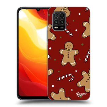 Picasee silikonowe czarne etui na Xiaomi Mi 10 Lite - Gingerbread 2