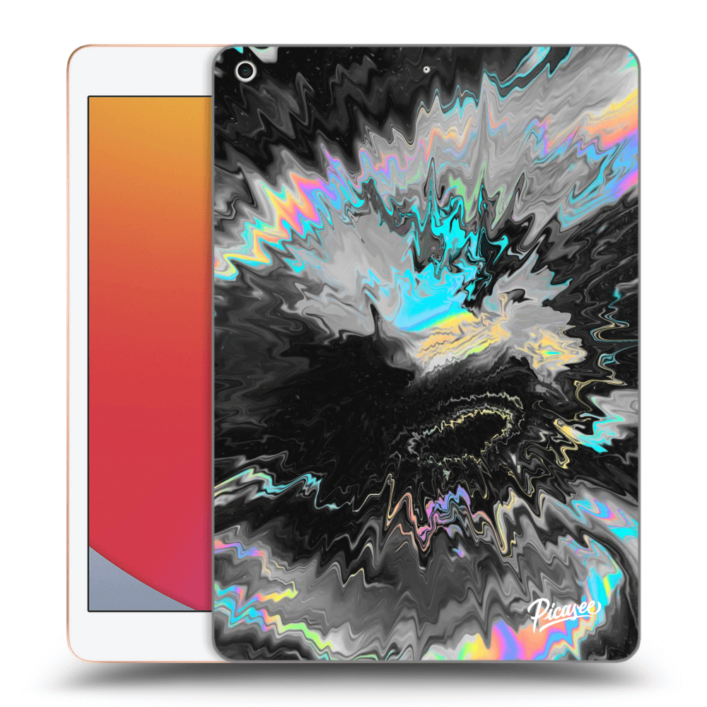 Picasee silikonowe przeźroczyste etui na Apple iPad 10.2" 2020 (8. gen) - Magnetic