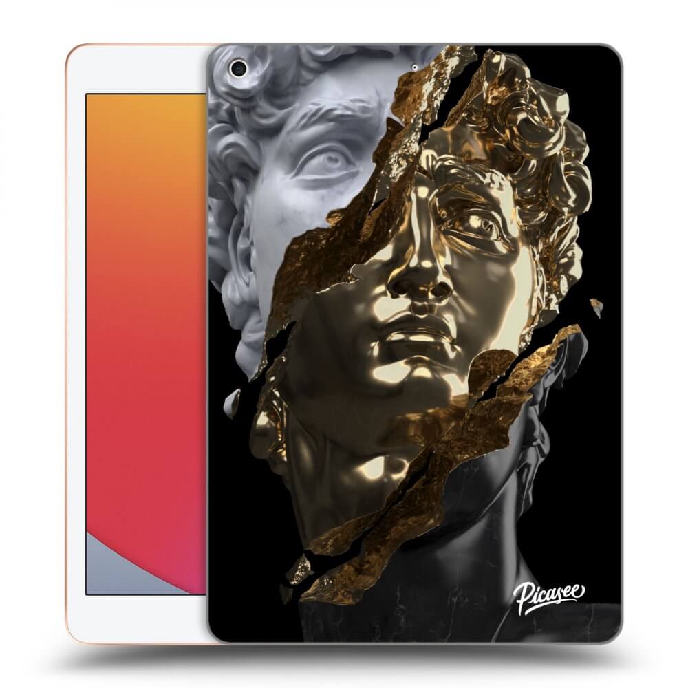 Picasee silikonowe czarne etui na Apple iPad 10.2" 2020 (8. gen) - Trigger
