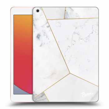 Etui na Apple iPad 10.2" 2020 (8. gen) - White tile