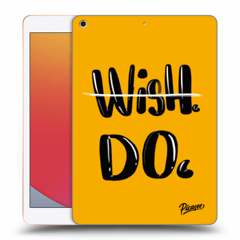 Picasee silikonowe czarne etui na Apple iPad 10.2" 2020 (8. gen) - Wish Do