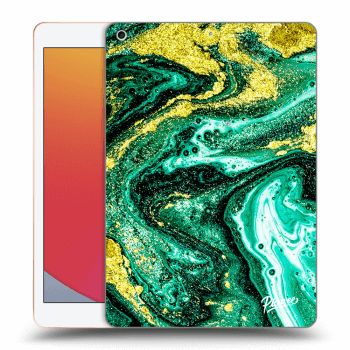 Etui na Apple iPad 2020 (8. gen) - Green Gold