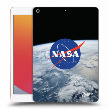 Picasee silikonowe czarne etui na Apple iPad 10.2" 2020 (8. gen) - Nasa Earth