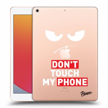 Etui na Apple iPad 10.2" 2020 (8. gen) - Angry Eyes - Transparent