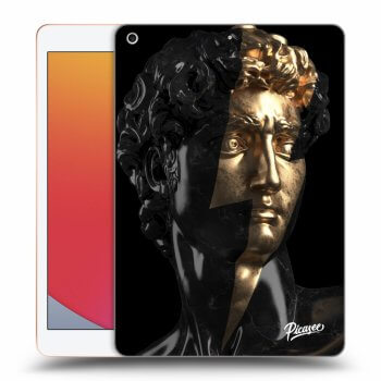 Picasee silikonowe czarne etui na Apple iPad 10.2" 2020 (8. gen) - Wildfire - Black