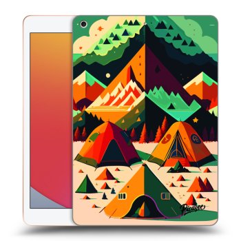 Picasee silikonowe przeźroczyste etui na Apple iPad 10.2" 2020 (8. gen) - Alaska