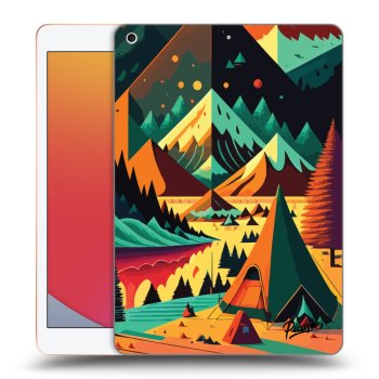 Picasee silikonowe przeźroczyste etui na Apple iPad 10.2" 2020 (8. gen) - Colorado