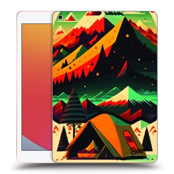 Picasee silikonowe przeźroczyste etui na Apple iPad 10.2" 2020 (8. gen) - Montreal