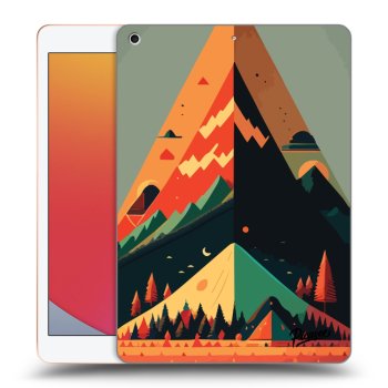 Picasee silikonowe przeźroczyste etui na Apple iPad 10.2" 2020 (8. gen) - Oregon