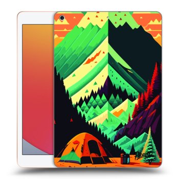 Picasee silikonowe przeźroczyste etui na Apple iPad 10.2" 2020 (8. gen) - Whistler