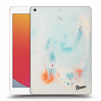 Picasee silikonowe przeźroczyste etui na Apple iPad 10.2" 2020 (8. gen) - Splash