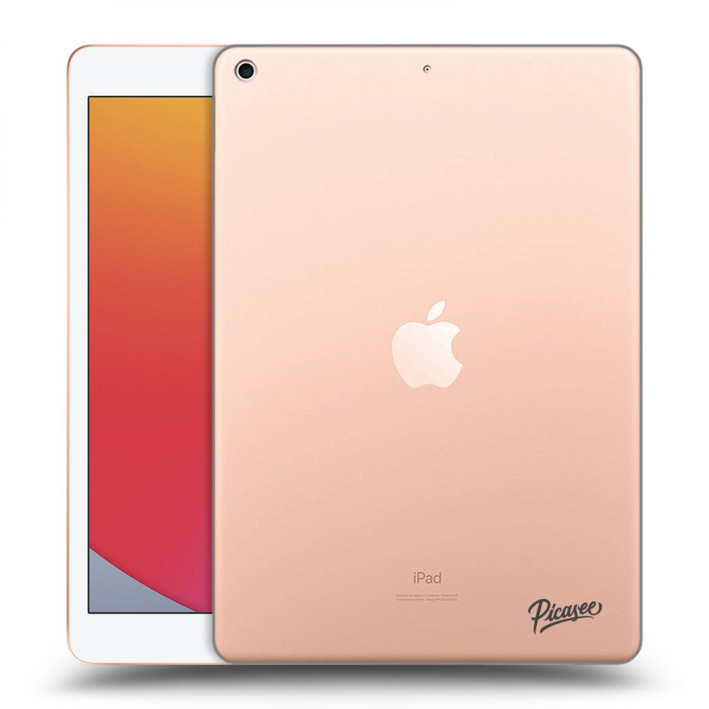 Picasee silikonowe przeźroczyste etui na Apple iPad 10.2" 2020 (8. gen) - Clear