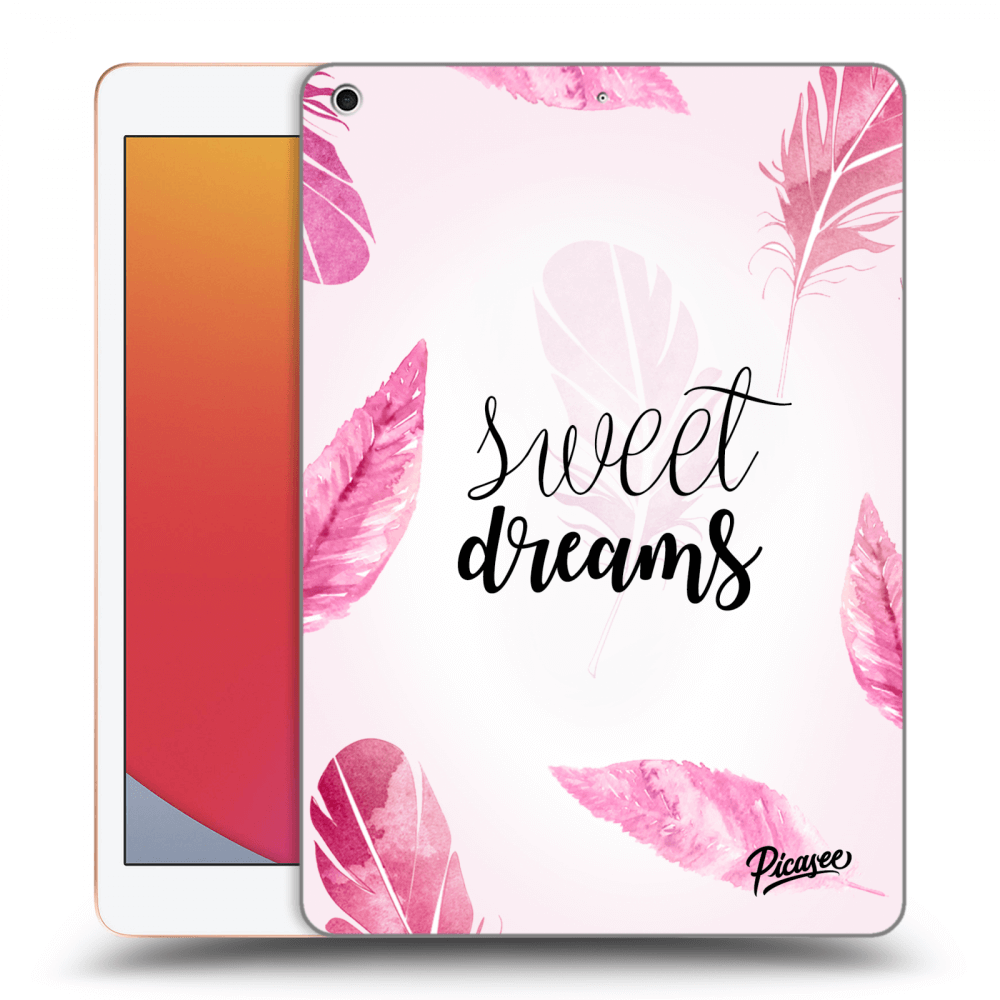 Picasee silikonowe czarne etui na Apple iPad 10.2" 2020 (8. gen) - Sweet dreams