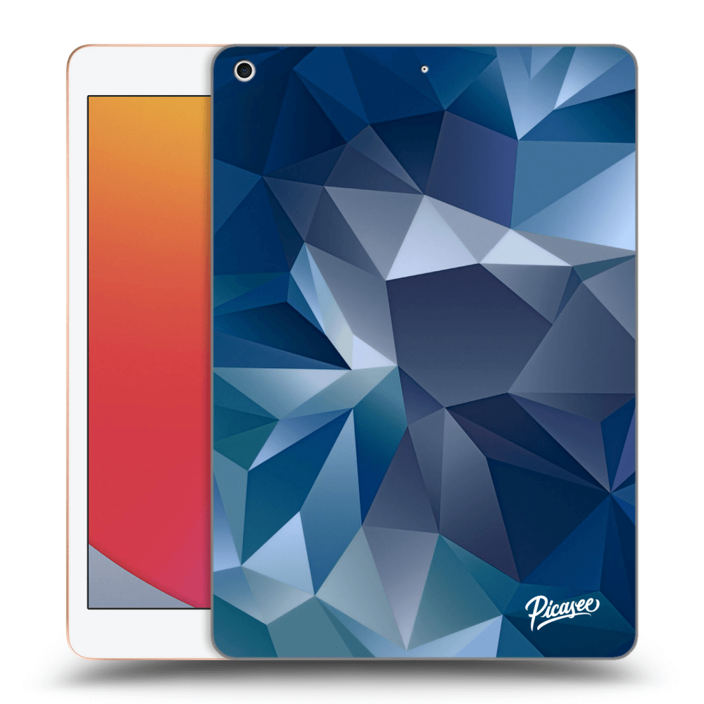 Picasee silikonowe czarne etui na Apple iPad 10.2" 2020 (8. gen) - Wallpaper