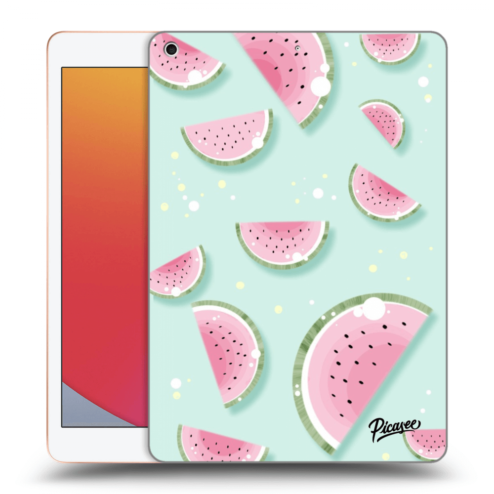 Picasee silikonowe przeźroczyste etui na Apple iPad 10.2" 2020 (8. gen) - Watermelon 2