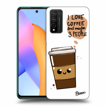 Etui na Honor 10X Lite - Cute coffee