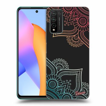 Etui na Honor 10X Lite - Flowers pattern