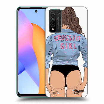 Etui na Honor 10X Lite - Crossfit girl - nickynellow