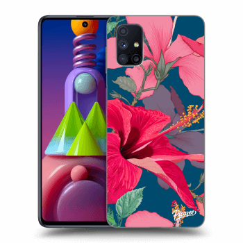 Etui na Samsung Galaxy M51 M515F - Hibiscus