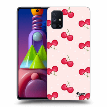 Etui na Samsung Galaxy M51 M515F - Cherries