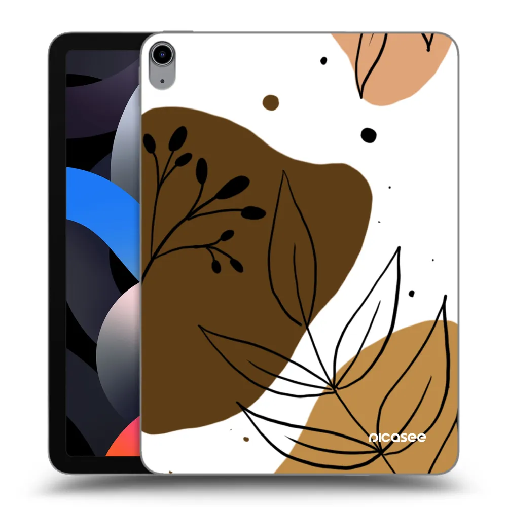 Picasee silikonowe przeźroczyste etui na Apple iPad Air 4 10.9" 2020 - Boho style