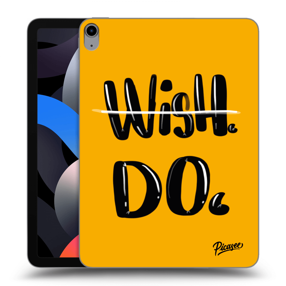 Picasee silikonowe przeźroczyste etui na Apple iPad Air 4 10.9" 2020 - Wish Do