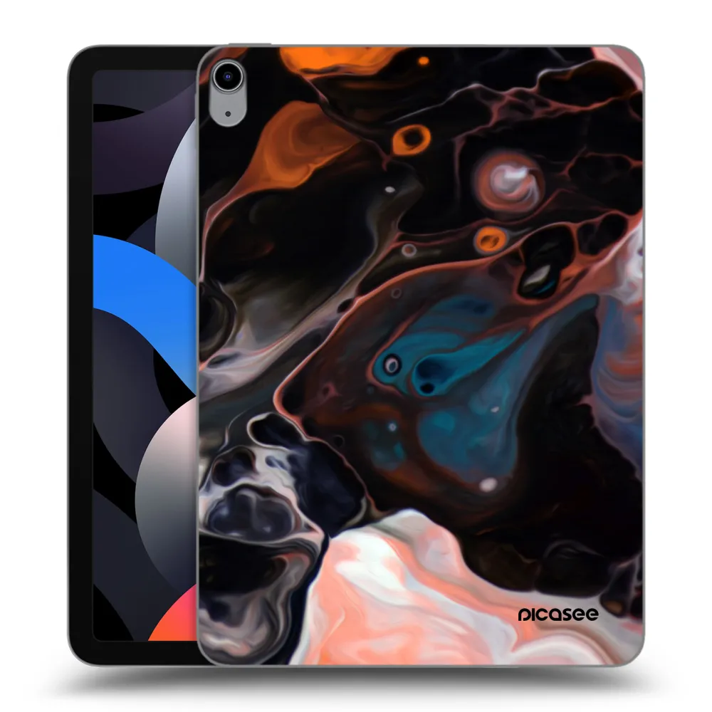 Picasee silikonowe przeźroczyste etui na Apple iPad Air 4 10.9" 2020 - Cream
