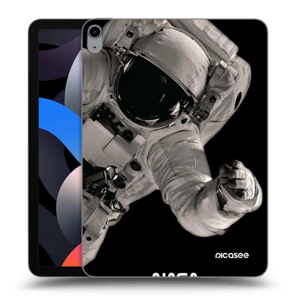 Picasee silikonowe przeźroczyste etui na Apple iPad Air 4 10.9" 2020 - Astronaut Big
