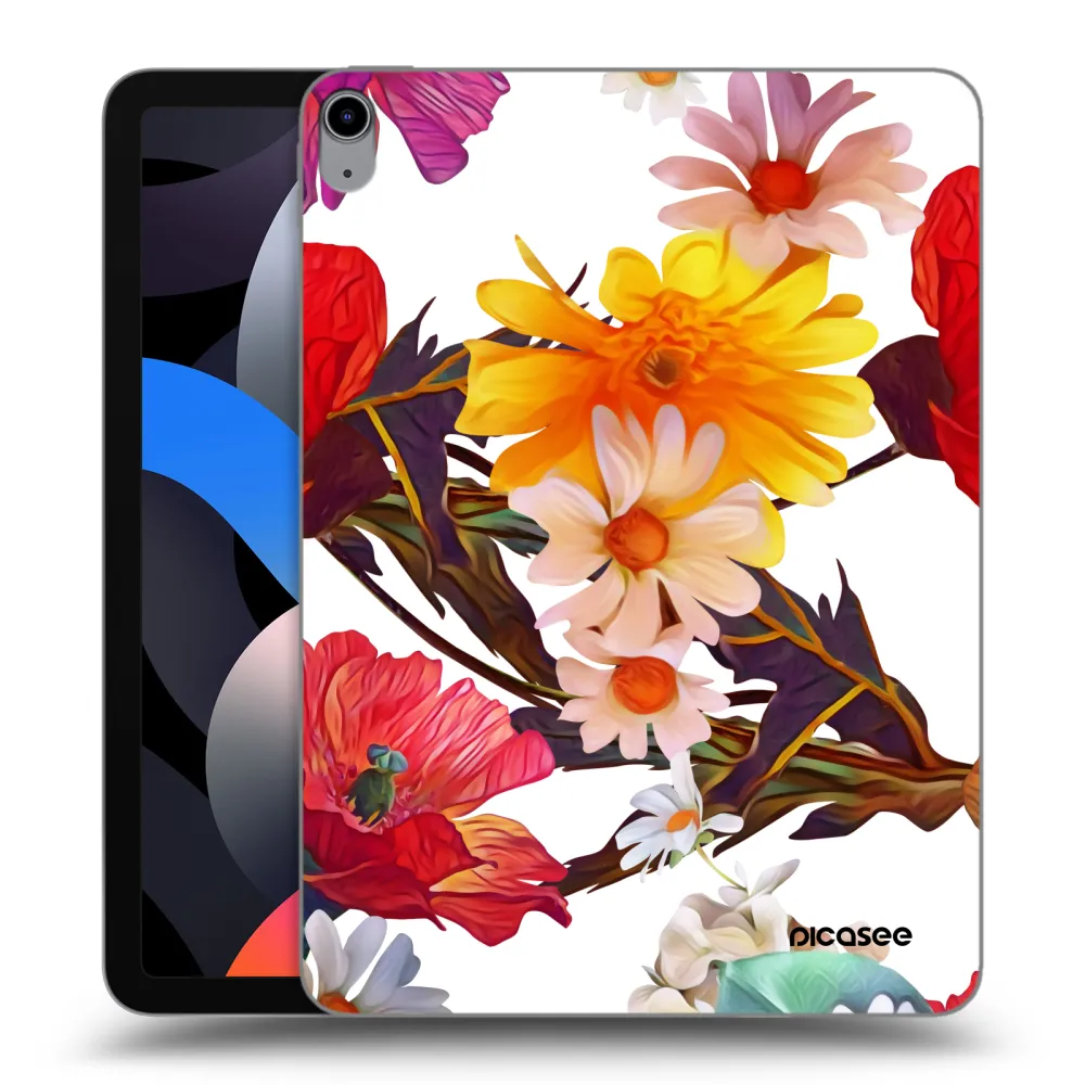 Picasee silikonowe przeźroczyste etui na Apple iPad Air 4 10.9" 2020 - Meadow