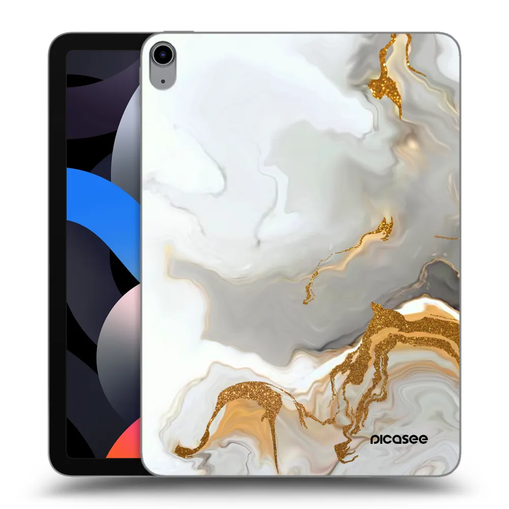 Picasee silikonowe przeźroczyste etui na Apple iPad Air 4 10.9" 2020 - Her