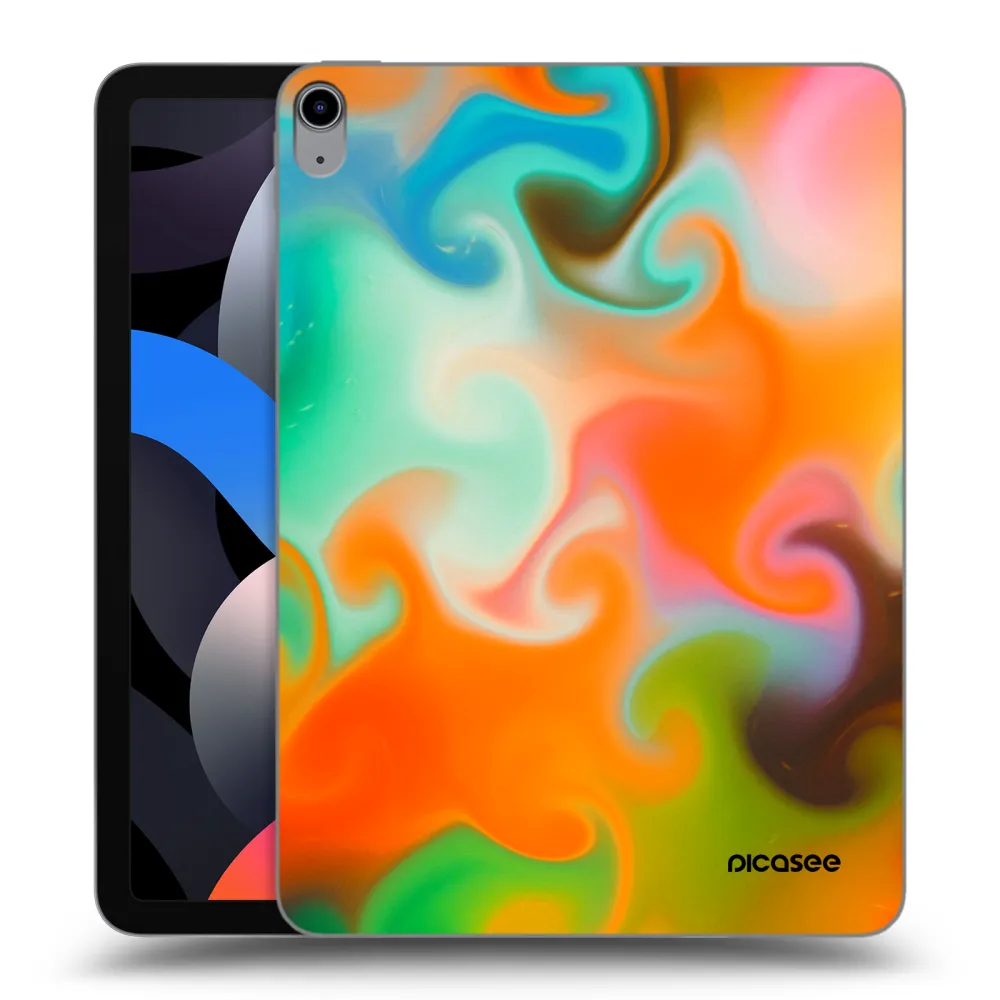 Picasee silikonowe przeźroczyste etui na Apple iPad Air 4 10.9" 2020 - Juice