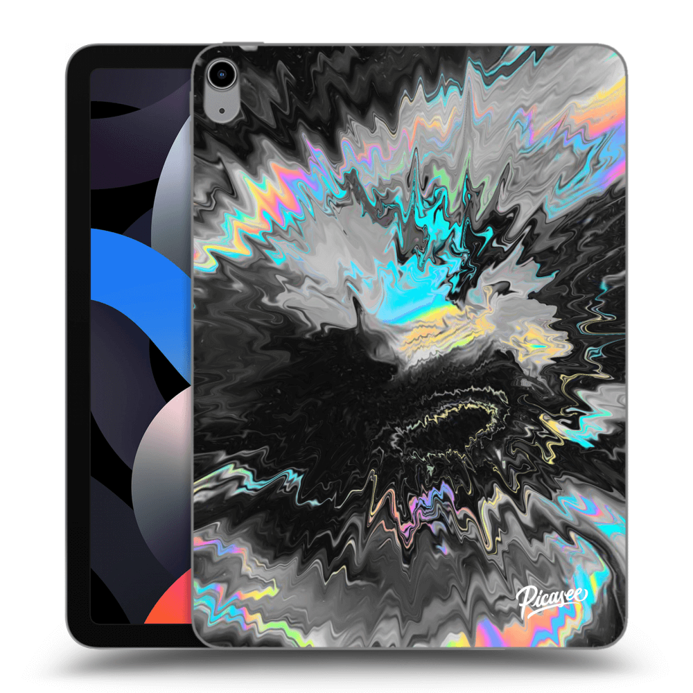 Picasee silikonowe czarne etui na Apple iPad Air 4 10.9" 2020 - Magnetic