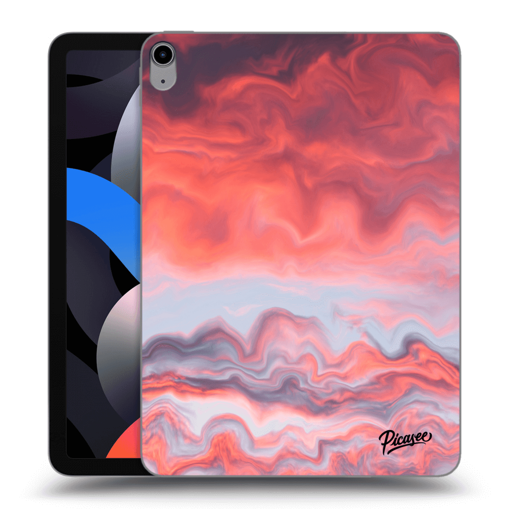 Picasee silikonowe przeźroczyste etui na Apple iPad Air 4 10.9" 2020 - Sunset