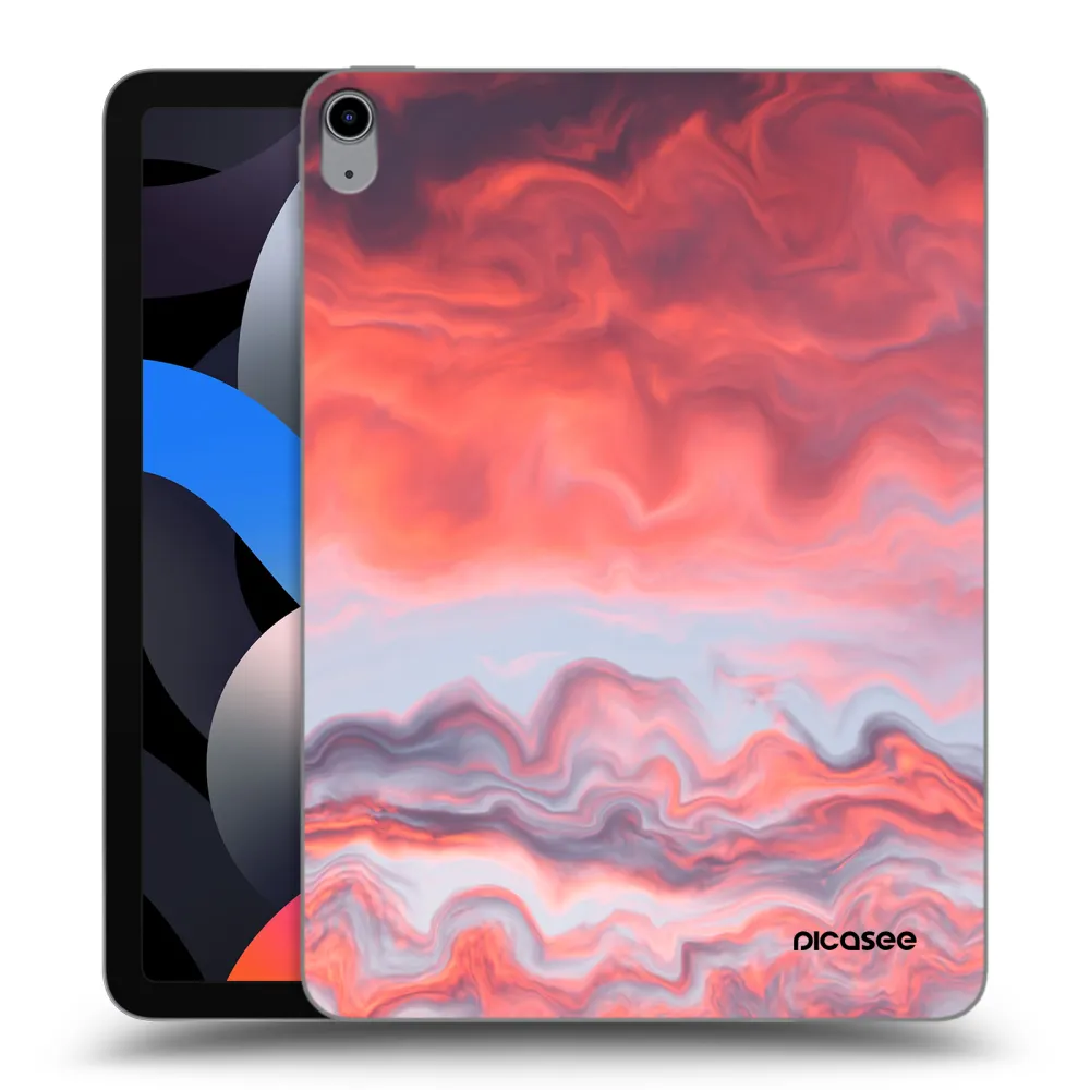 Picasee silikonowe przeźroczyste etui na Apple iPad Air 4 10.9" 2020 - Sunset