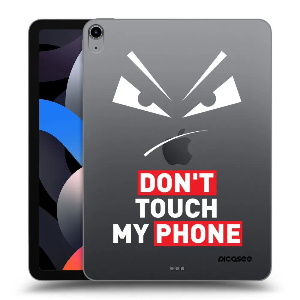 Picasee silikonowe przeźroczyste etui na Apple iPad Air 4 10.9" 2020 - Evil Eye - Transparent